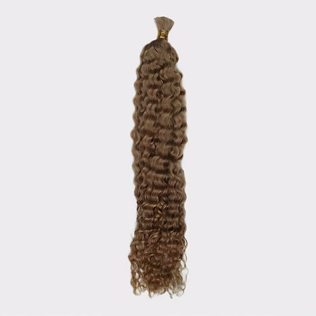 Kinky Curly Bulk Hair — 3Pcs