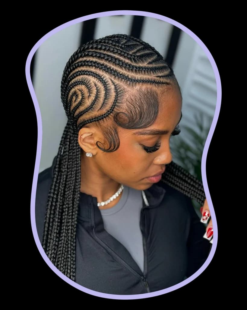 Cornrow Feed-In Braids