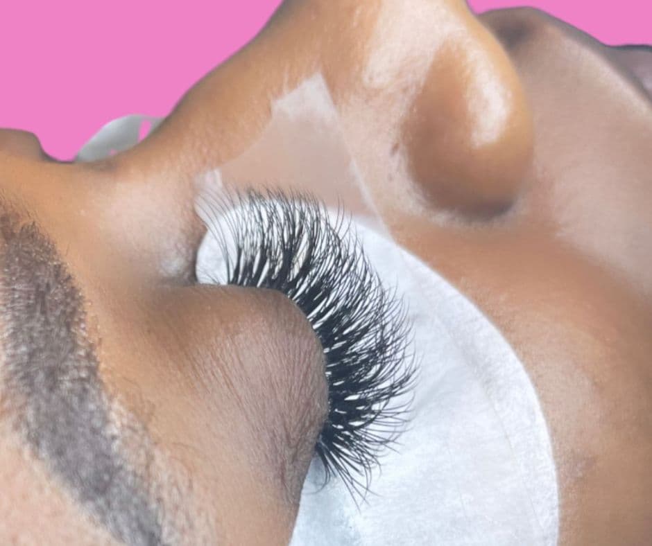 Lashes at Kim Beauty, Arusha