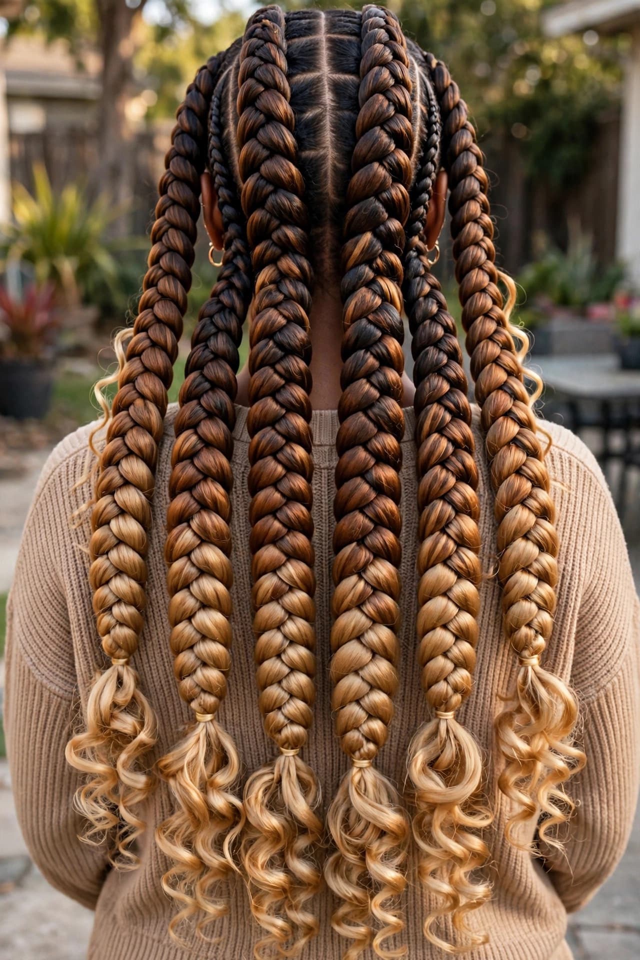 Sensation Braids (Extra Large Size) — Braiding Hair at Kim Beauty Arusha